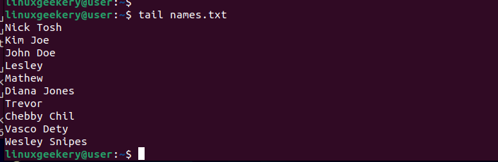 tail-command-in-linux