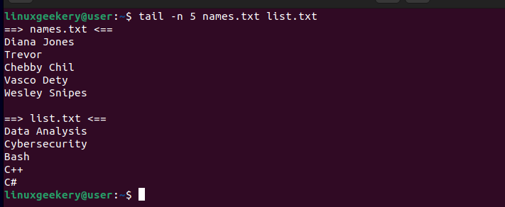 tail-command-with-multiple-files