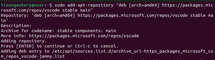 ubuntu-add-vscode-repository