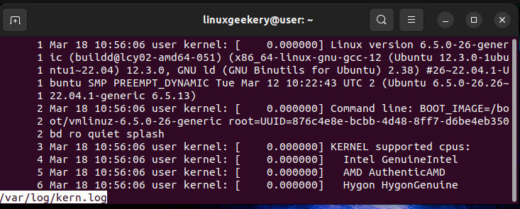 less-command-include-line-numbers