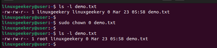 chown-command-change-ownership-using-user-id