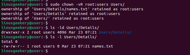 change-directory-ownership-with-chown-command