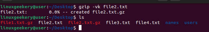 gzip-command-compress-file-and-retain-original-file