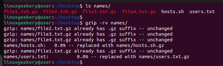 gzip-command-recursively-compress-files