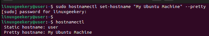 ubuntu-change-pretty-hostname