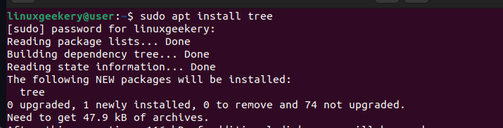 install-tree-command-ubuntu