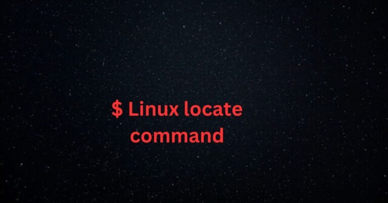 linux-locate-command