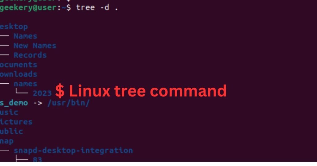 linux-tree-command