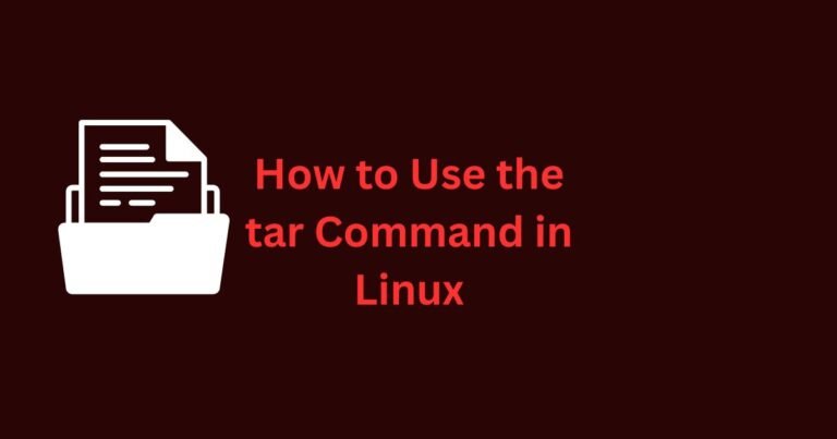 tar-command